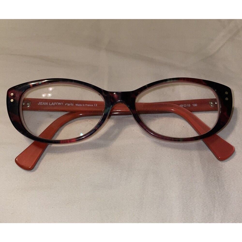 Jean Lafont Paris OLYMPE 1011 Havana/Pink 48-15-130 Eyeglasses‎ Frames France